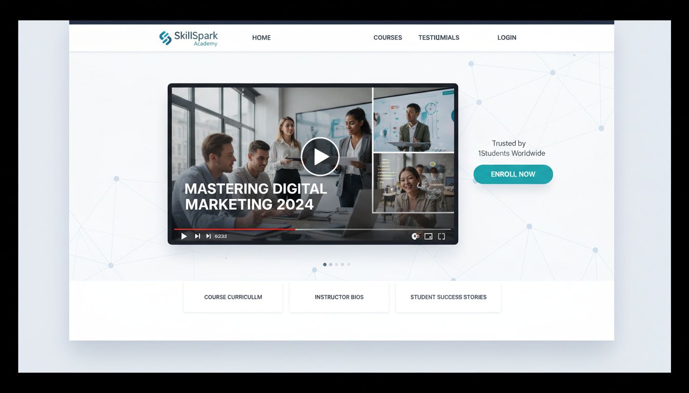 Sell Online Courses with AI Video Promos | Boost Enrollment