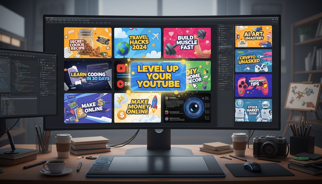 AI Thumbnail Design: Create Click-Worthy YouTube Thumbnails
